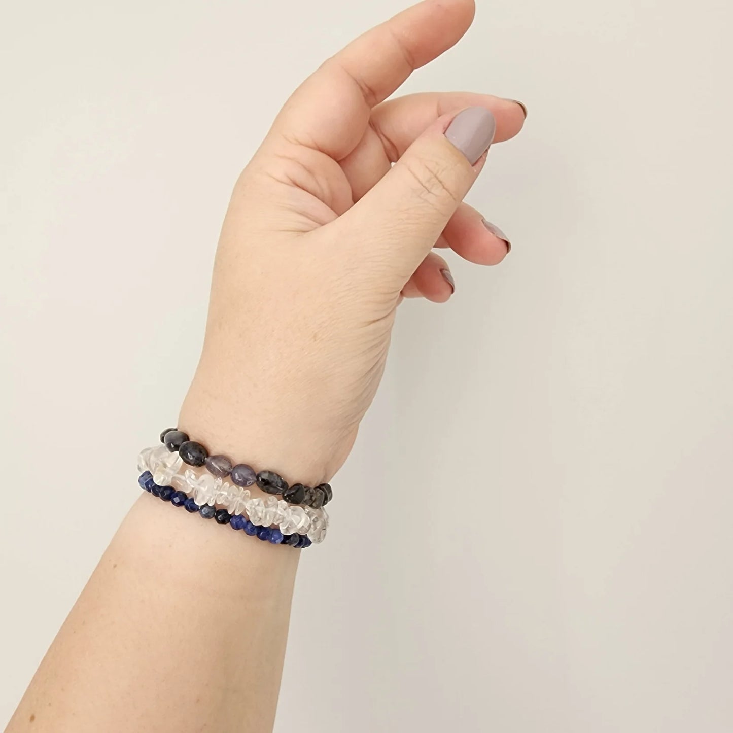 Clear Quartz Chip Bracelet